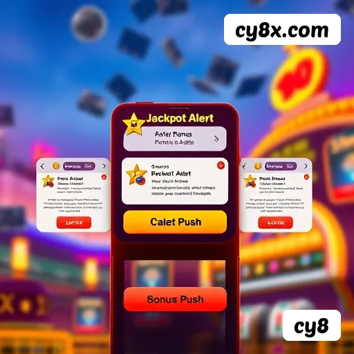 Aplicativo móvel cy8 para iOS e Android